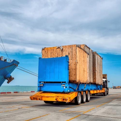 Was sind Flat-Rack-Container und warum sind sie im Versand nützlich?