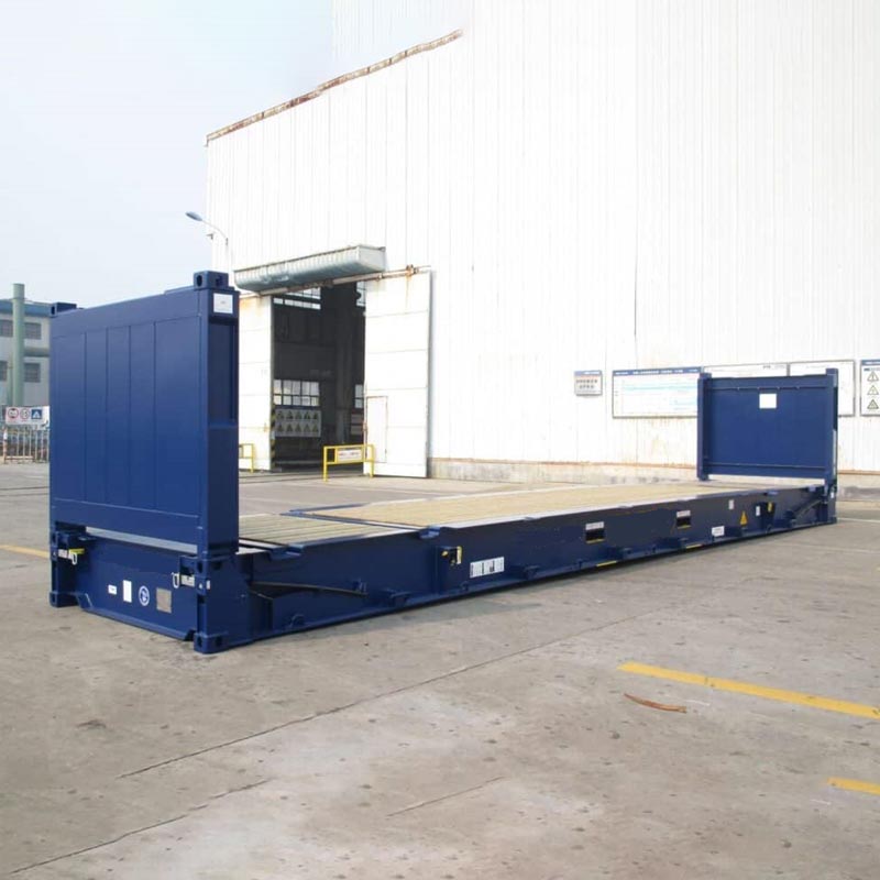 Wie kann ein Flat-Rack-Container den Transport übergroßer Fracht vereinfachen?