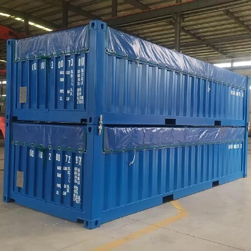 20 Fuß halbhoher Open-Top-Container
