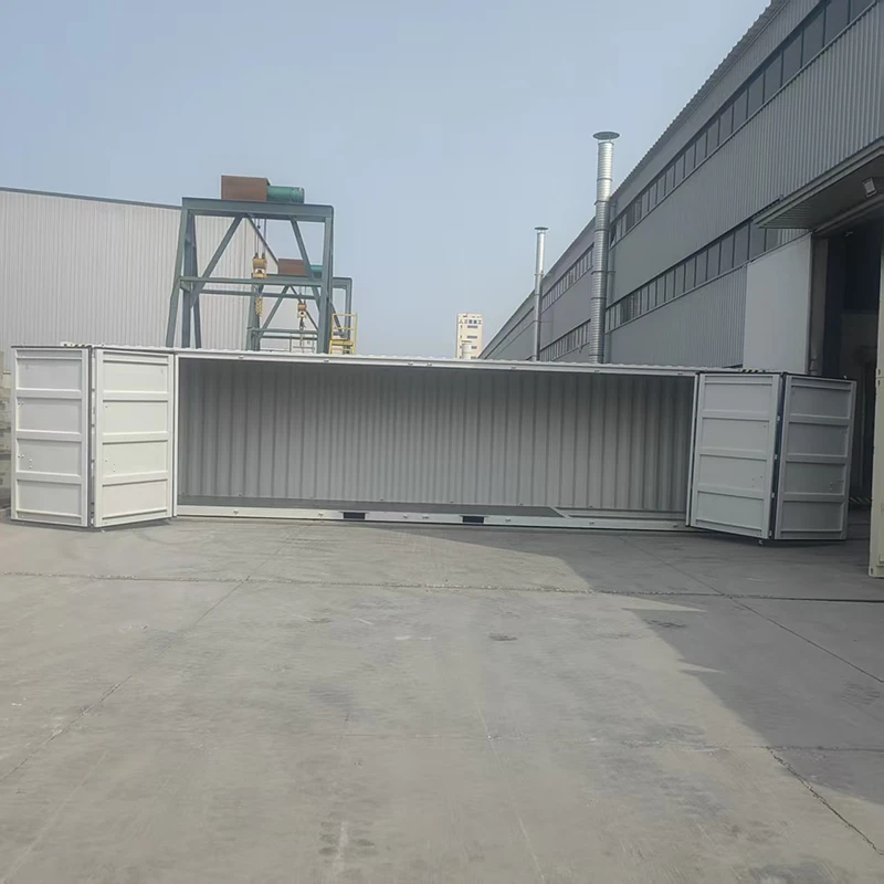 40HC-Transportcontainer mit offener Seite