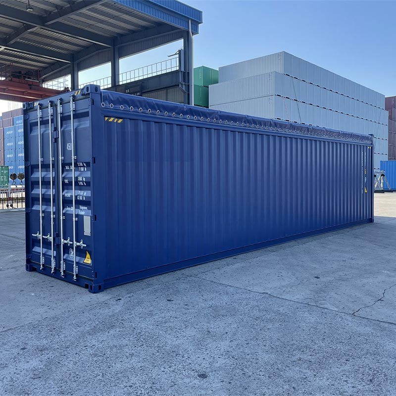 40HC-Container mit offenem Oberteil