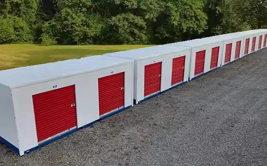 Flat Pack Roll-up Door Container