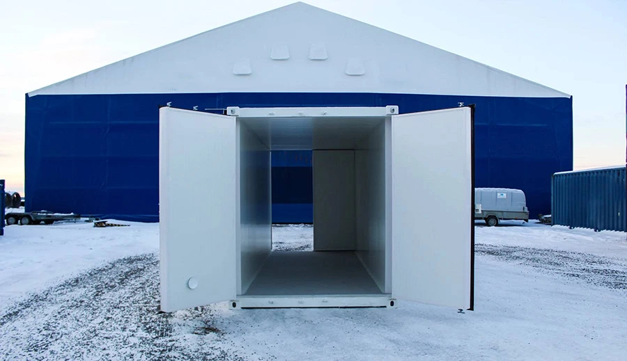 Tunnel container